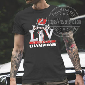 Tampa Bay Buccaneers 2021 2022 Super Bowl LV New Design T-Shirt