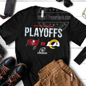 Tampa Bay Buccaneers Vs Los Angeles Rams 2022 Divisional Round NFL Playoffs T-Shirt