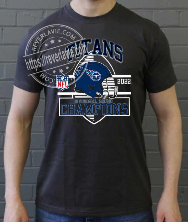 Tennessee Titans Champions 2022 Divisional Round T-Shirt