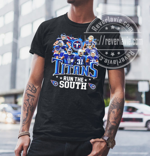 Tennessee Titans Run The South 2021 2022 Conference Championships T-Shirt