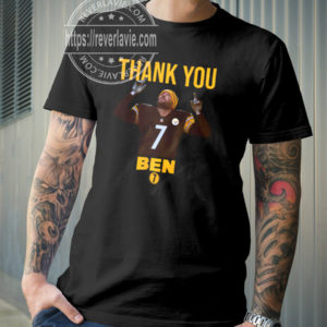 Thank You Ben Roethlisberger Pittsburgh Steelers NFL Unisex T-Shirt
