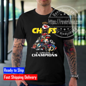 The Chiefs For All Team Football 2021 Super Bowl Champions New Design T-Shirt