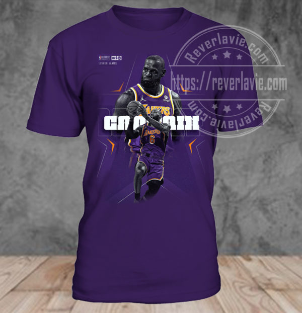 The King LeBron James Los Angeles Lakers 2022 NBA All Star T-Shirt