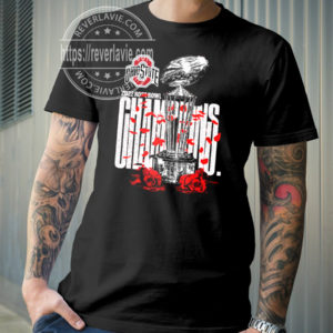 Trophy Ohio State 2022 Champions Rose Bowl T-Shirt