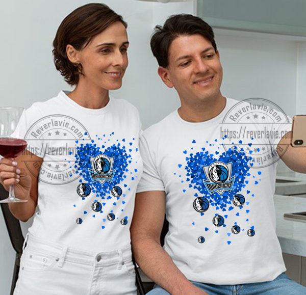 Dallas Mavericks Valentines Day T Shirt Designs