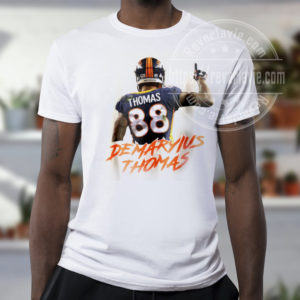 Von Miller Wearing Demaryius Thomas Dreamathon 88 NFL New Design T-Shirt