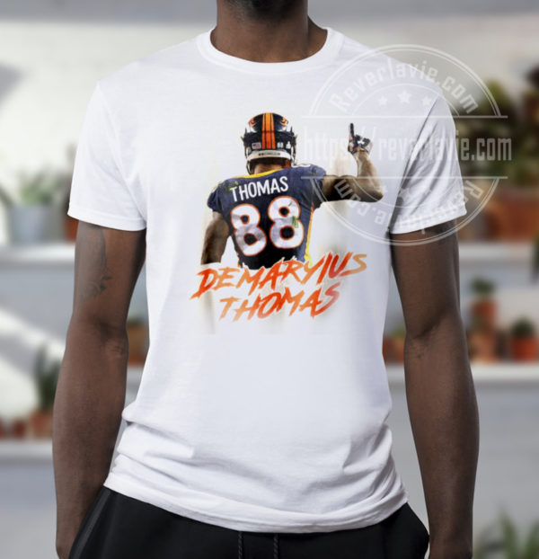Von Miller Wearing Demaryius Thomas Dreamathon 88 NFL New Design T-Shirt