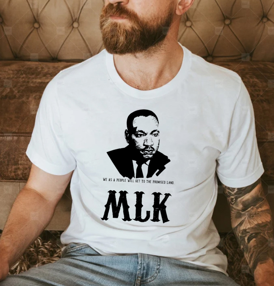 We As A People Will Get to The Promised Land MLK Unisex T-Shirt We As A People Will Get to The Promised Land MLK Unisex T-Shirt