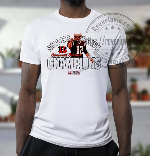 What if Super Bowl Champions Cincinnati Bengals Tom Brady 12 Classic T-Shirt
