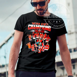 Who Dey Cincinnati Bengals 2022  NFL Conference Championship T-Shirt