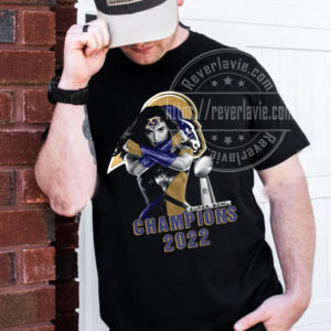 Wonder Woman Los Angeles Rams Champions 2022 Super Bowl T-Shirt