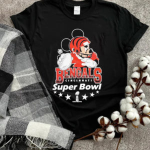 2022 Mickey Cincinnati Bengals Champions Super Bowl T-Shirt