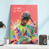 Notorious Biggie 90s Hip Hop Poster Canvas