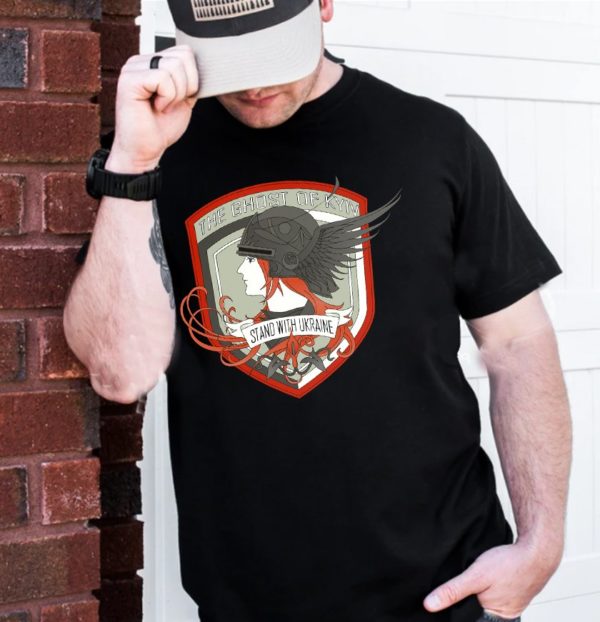 Ace Combat Ghost Of Kyiv Stand With Ukraina T-shirt