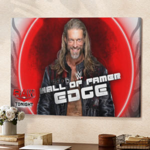 Adam Joseph Copeland Edge Returns To WWE Raw 1500 Poster Canvas