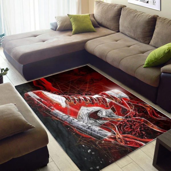 Air Jordan Design Style Sneaker Rug Home Decor