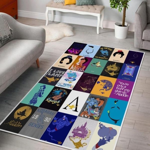 Aladdin Disney Area Rug Carpet