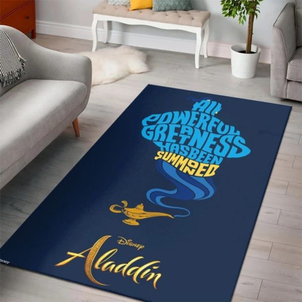 Aladdin Disney Movies Area Rugs Carpet
