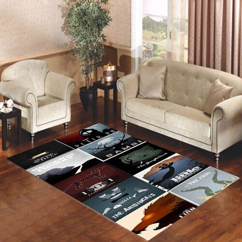 All Disney Movie Cartoon Area Rug Cartoon All Disney Movie Cartoon Area Rug Cartoon