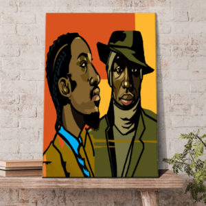 Andre 3000 Vs Mos Def Poster Canvas