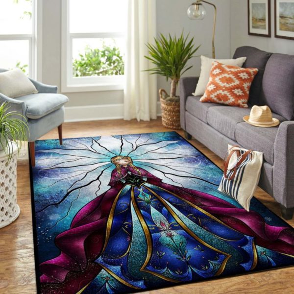 Anna Frozen Disney Area Rug Carpet