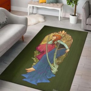 Anna Princess Disney Area Rug Carpet