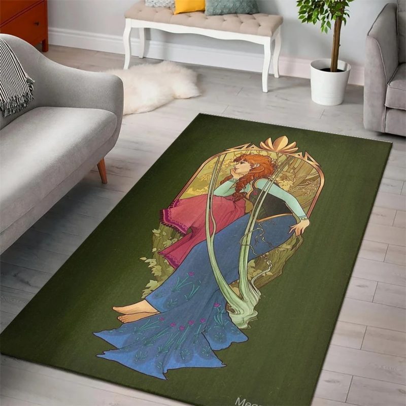 Anna Princess Disney Area Rug Carpet Anna Princess Disney Area Rug Carpet