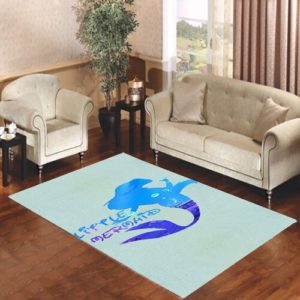 Ariel Quote Little Mermaid Disney Area Rug Carpet
