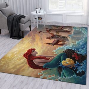Ariels Daydream Disney Area Rug Carpet