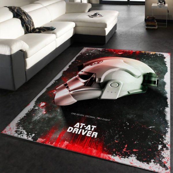 At At Driver Star Wars Movie Area Rug Carpet