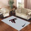 Blue Nike Logo Area Rug Carpet