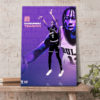 Luka Doncic 95 NBA All Star 2022 Poster Canvas