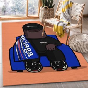 Balenciaga Area Rug Carpet For Living Room