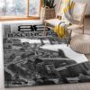 Balenciaga Area Rug Living Room Rug Family Gift US Decor