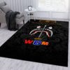 Balenciaga Red Plaid Background Area Rug Carpet