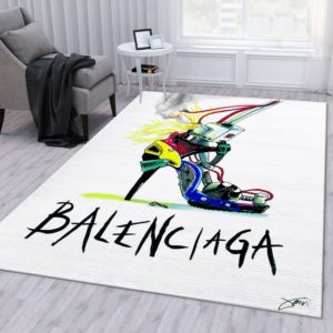 Balenciaga Sneaker Area Rug Carpet For Living Room