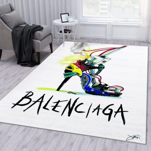 Balenciaga Sneaker Area Rug Carpet For Living Room