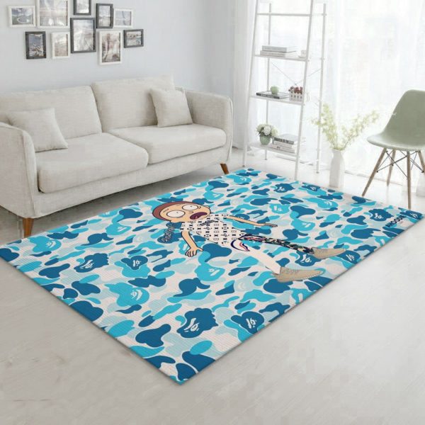 Bape Ft Louis Vuitton Area Carpet Rugs