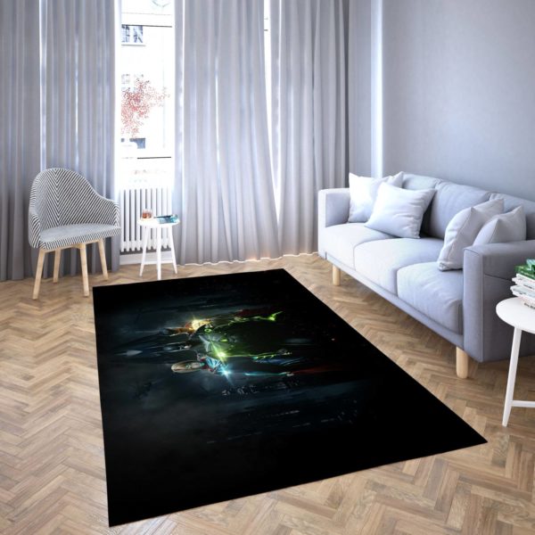 Batman Marvel Avengers Area Rug Carpet
