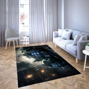 Batman Marvel Avengers Area Rug
