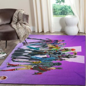 Battle Royale Fortnite Rug Bedroom Area Rug