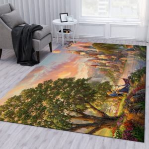 Beauty And The Beast Disney Area Rug Carpet