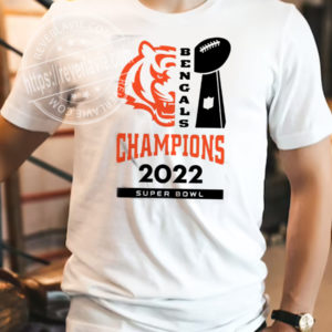 Bengal Tiger Champions 2022 Super Bowl T-Shirt