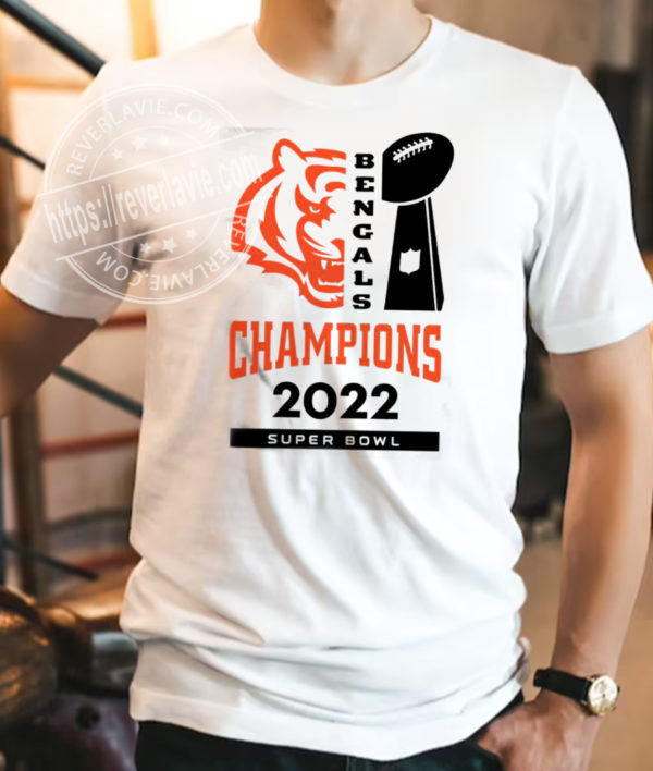 Bengal Tiger Champions 2022 Super Bowl T-Shirt