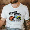 Official Los Angeles Rams vs Cincinnati Bengals Super Bowl LVI 2022 T-Shirt
