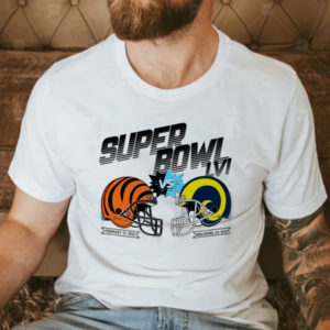 Bengals Vs Rams Shirt Souvernir LVI 56 Inglewood CA NFL Game T-Shirt