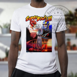 Bengals vs Rams Super Bowl LVI Hollywood 2022 NFL T-Shirt