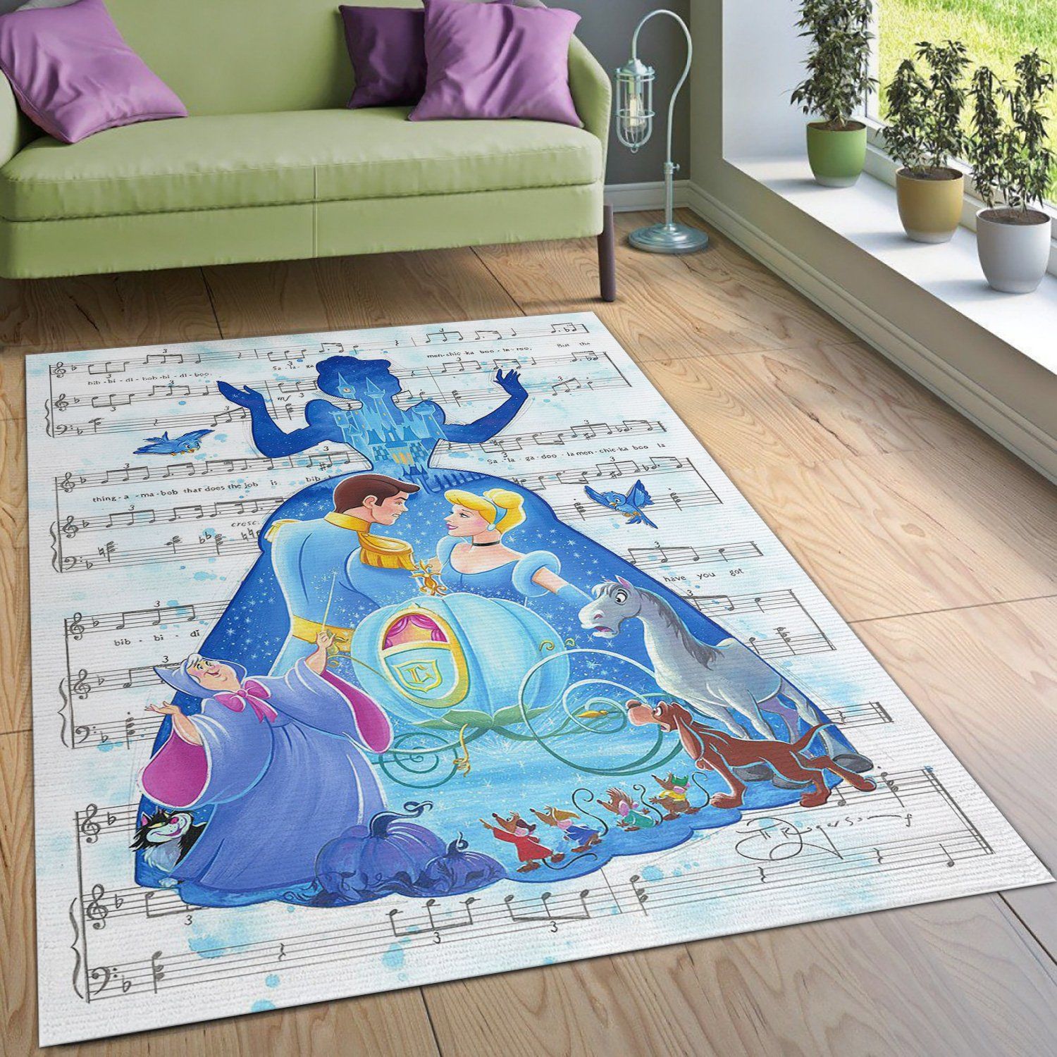 Bibbidi Bobbidi Boo Disney Area Rug Carpet Bibbidi Bobbidi Boo Disney Area Rug Carpet