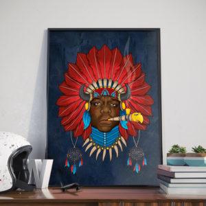 Biggie Notorious BIG 90s Hip Hop Poster Canvas