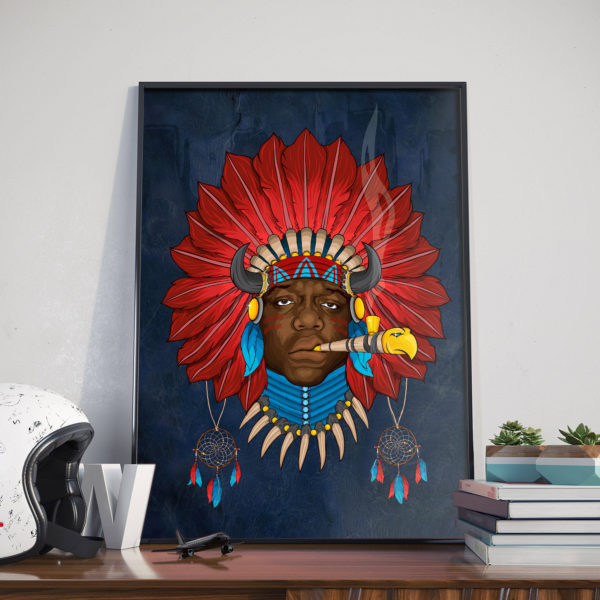 Biggie Notorious BIG 90s Hip Hop Poster Canvas